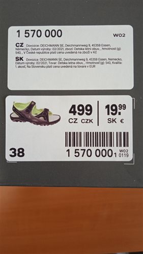 čierno-zelené sandále na suchý zips memphis one č 3