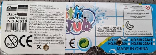 bábika vo vani s príslušenstvom bath tub č