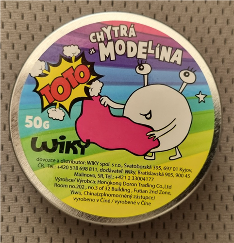 chytrá modelína wiky 50g č
