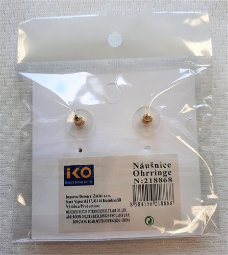 náušnice v zlatom prevedení ohrringe n_218868 č