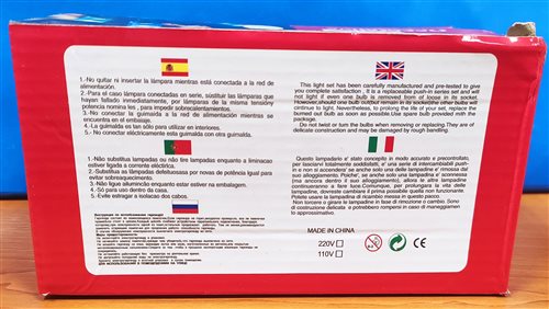 svetelný reťazec led decoration lights č 1