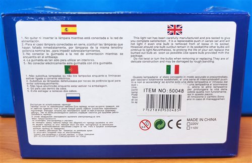 svetelný reťazec led icicle light č 1