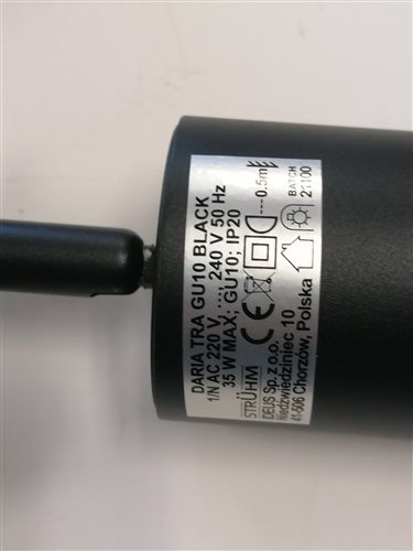 svietidlá strühm modeltyp megan tra gu10 a modeltyp daria tra gu10 č