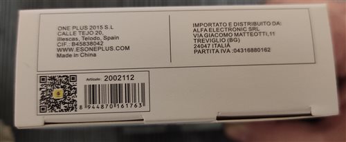 usb nabíjačka oneplus model a6175 č 5