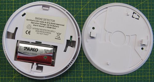 dymové signalizačné zariadenie detector (bez identifikačných údajov) č