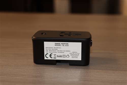 multifunkčný cestovný adaptér s bezdrôtovou powerbankou, model sl-310 č