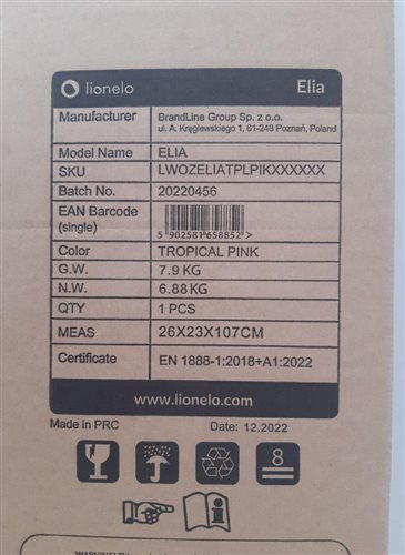 detská golfový kočík „lionelo elia“ 3