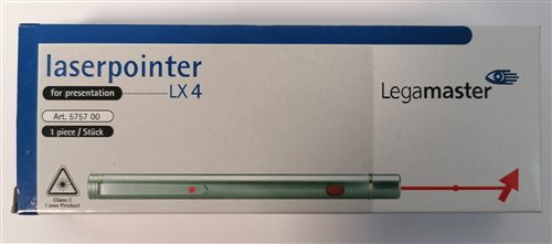 laserové ukazovadlo legamaster, model lx4 c2