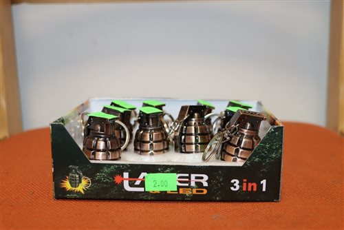 laserové ukazovadlo v tvare granátu c