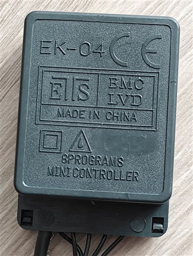 svetelný reťazec wproof, item no md100rgb4