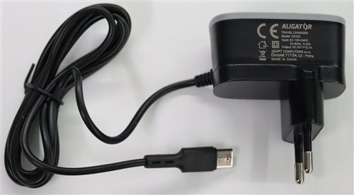 cestovná nabíjačka aligator, model cs102 c 2