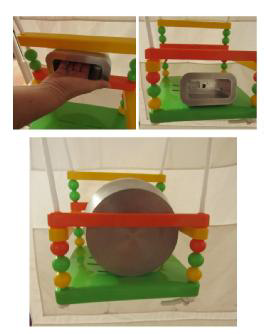 detská hojdačka obr