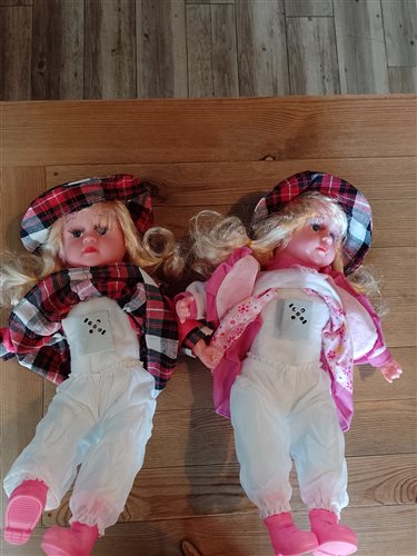 detská hračka – bábika na batérie obr