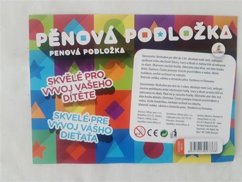 detská hračka – penové puzzle 400192 c