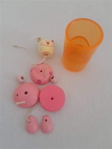 detská hračka – závesná hrazdička nad postieľku „hängende bettglocke“ c