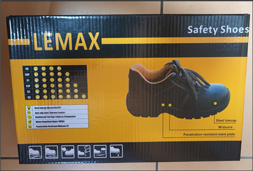 Pracovná bezpečnostná obuv LEMAX, art no. F20119#