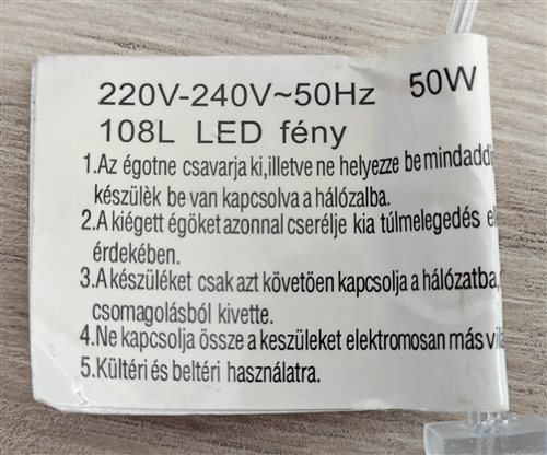 svetelný reťazec (hviezdy) modeltyp dn-64 