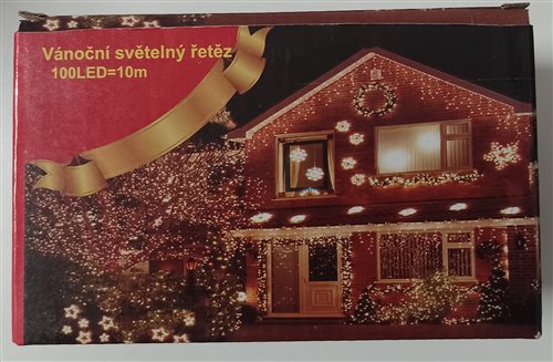 svetelný reťazec model v8f50 