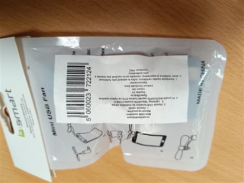 usb ventilátor s označením cn-usb03black, obr