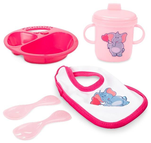 sada na krmenie pre bábiku