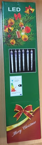 led svetelný reťazec s 8 cencúľmi, obr