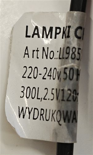 svetelný reťazec art no