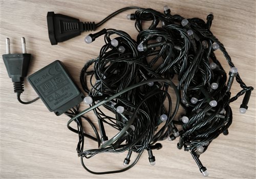 svetelný reťazec item no 100l v8 led-rgb, obr