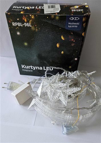 svetelný záves model_typ rpbl-96l, obr