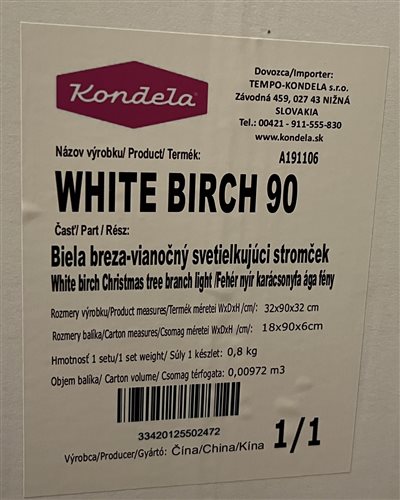 vianočný svetielkujúci stromček, obr