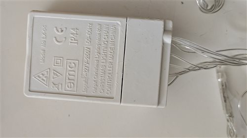 7 svetelné reťazce s typovým označením 20l-600l